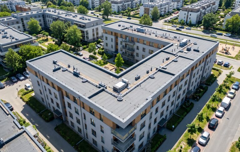 Odwodnienie dachu płaskiego i zielonego